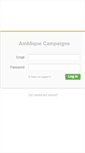 Mobile Screenshot of campaigns.amblique.com